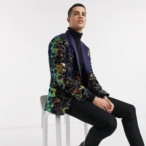 ASOS Sequin Blazer, 40" Chest
